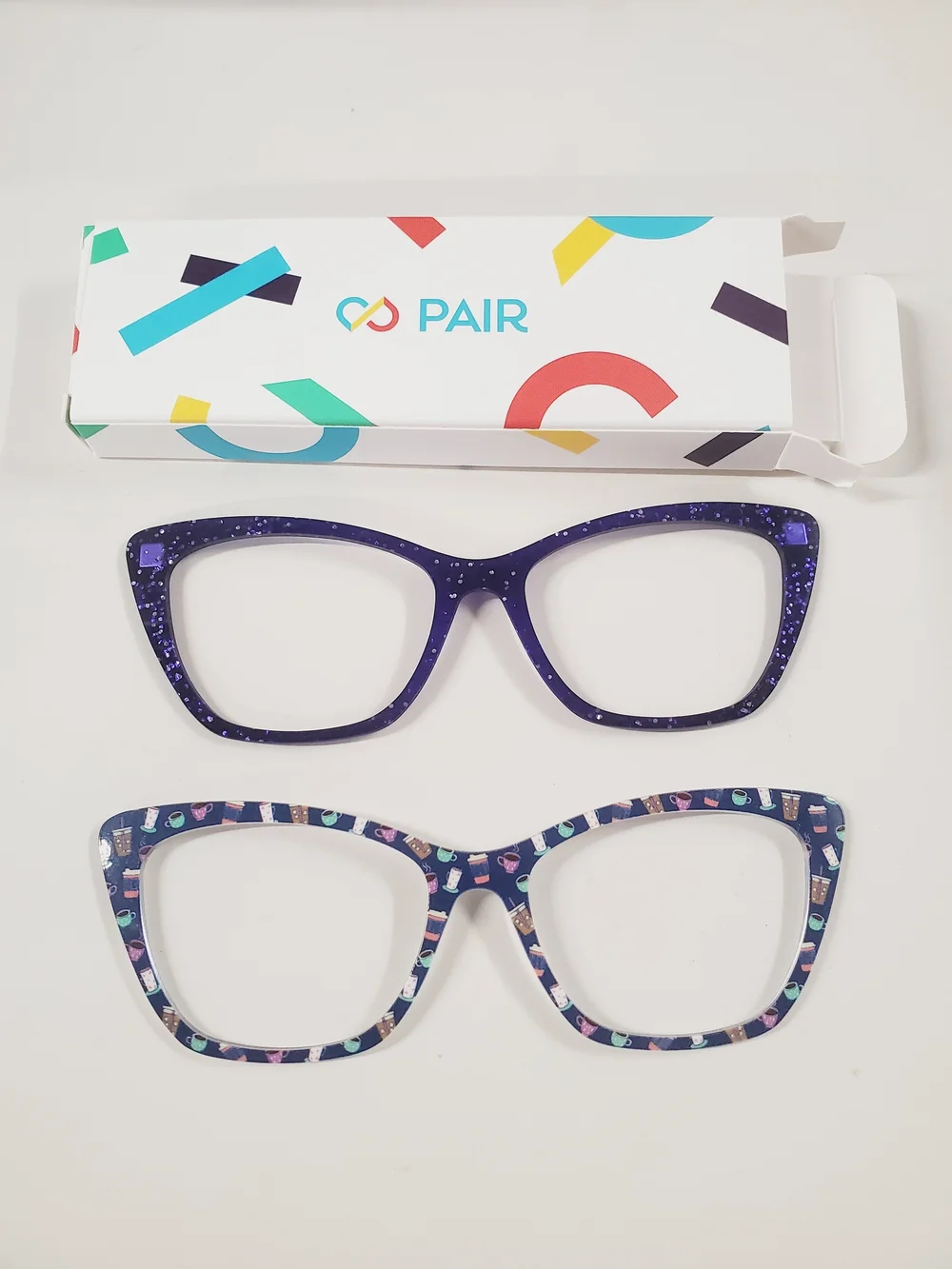 Pair Eyewear Interchangeable Magnetic Topper Set- Wanda